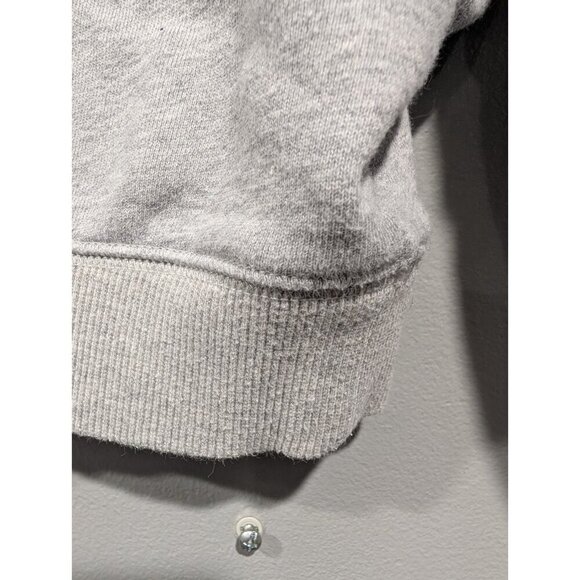 Postmark Anthropologie Gray Cropped Boxy Sweatshirt Casual Women's Size Small - Picture 14 of 15